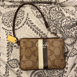 Small Coach Wristlet
